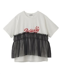 チュールドッキングTシャツ（女の子）