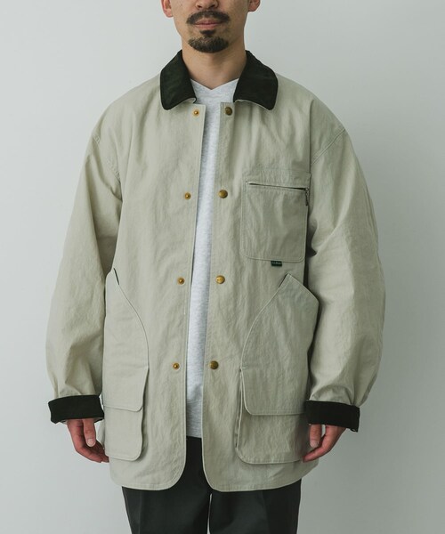 URBAN RESEARCH DOORS(アーバンリサーチドアーズ)の「L.L.Bean Field Coat(テーラードジャケット・メンズ・Sand/Beige/N.forest/D.Charcoal・M/L/XL)」の9枚目の写真