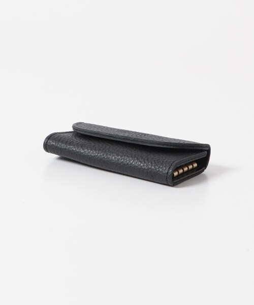 ITEMS URBANRESEARCH（アイテムズ アーバンリサーチ）の「U.O.Leather Key Case（キーケース/キーアクセサリー・メンズ・BLK/ORG・-）」の6枚目の写真