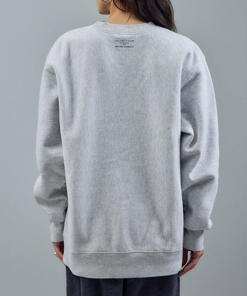 ADAM ET ROPE'（アダムエロペ）の「【COUTURE D'ADAM（クチュール ド アダム）】ビンテージスウェット photo（スウェット・レディース・グレー・38）」の14枚目の写真