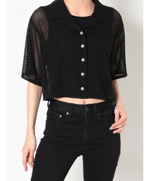 MURUA | クロスレースシャツ(シャツ/ブラウス)