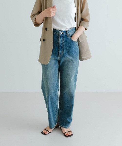 URBAN RESEARCH（アーバンリサーチ）の「『4サイズ展開』new basic　ストレートフィットデニムパンツ（デニムパンツ・レディース・IND.BEIGE/INDIGO・36/38/40/42）」の8枚目の写真