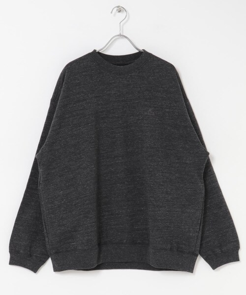 URBAN RESEARCH DOORS（アーバンリサーチドアーズ）の「『別注』Snow Peak Apparel×DOORS　RecycledCottonSweat（スウェット・メンズ・GRAY/BLACK/BROWN・M/L/XL）」の12枚目の写真