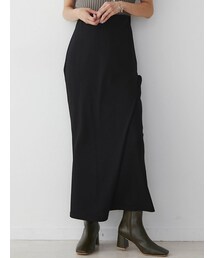 LAGUNAMOON | ハイツイストニットマキシスカート(スカート)