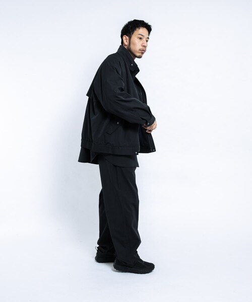 EKAL(エカル)の「SOLOTEXツイルスタンドジャケット(ブルゾン・メンズ・ネイビー/ブラック・M/L)」の22枚目の写真