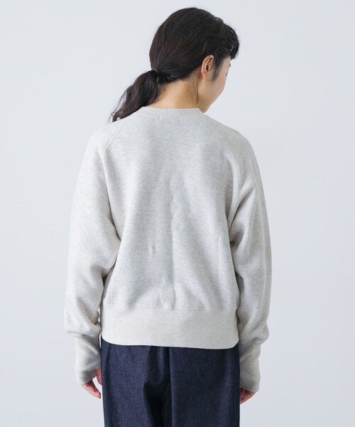 かぐれ（カグレ）の「コットンリヨセルショートプルオーバー（Tシャツ/カットソー・レディース・L/GRAY/NAVY/CHARCOAL・Free）」の13枚目の写真