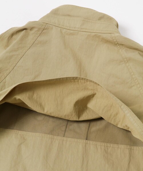 ITEMS URBANRESEARCH(アイテムズ アーバンリサーチ)の「テントラインハーフコート(テーラードジャケット・レディース・SAND/SAGE・Free)」の12枚目の写真