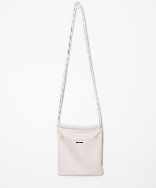 SENSE OF PLACE by URBAN RESEARCH(センスオブプレイスバイアーバンリサーチ)の「FLハンドルキンチャクショルダー(ショルダーバッグ・メンズ・BLACK/L.GRAY/PURPLE・one)」の2枚目の写真