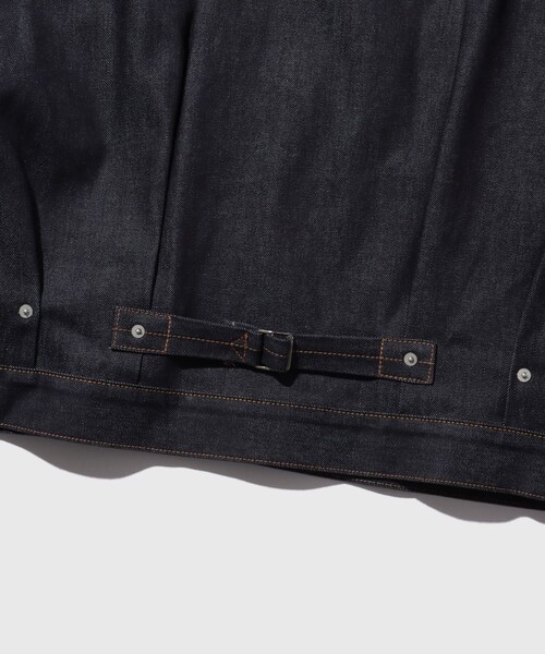 ADAM ET ROPE'(アダムエロペ)の「【DAIRIKU/ダイリク】Rigid 2PKT Denim Jacket(デニムジャケット・メンズ・ネイビー・L/M/S)」の14枚目の写真