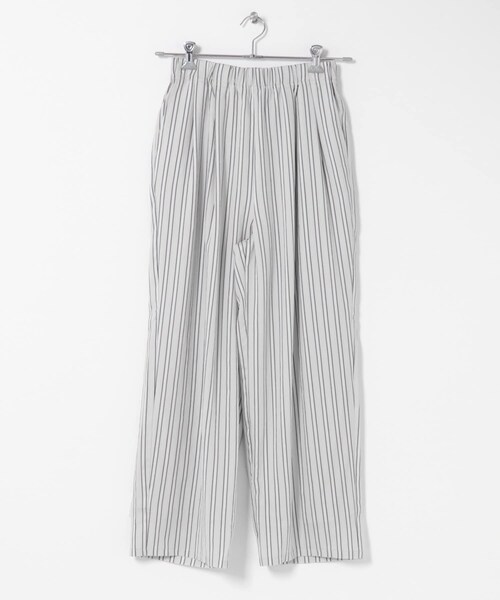 URBAN RESEARCH DOORS（アーバンリサーチドアーズ）の「ストライプタックイージーパンツ（その他パンツ・レディース・NATURAL/GRAY・Free）」の11枚目の写真