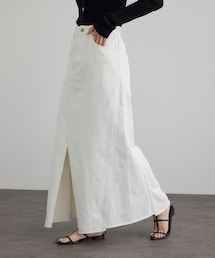 ADAM ET ROPE' | 【WEB限定】リメイクライクデニムスカート(デニムスカート)