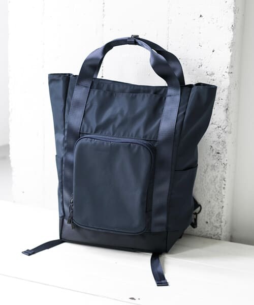 URBAN RESEARCH DOORS（アーバンリサーチドアーズ）の「2way リュックトート（バックパック/リュック・メンズ・BLK/NVY・one/One）」の5枚目の写真