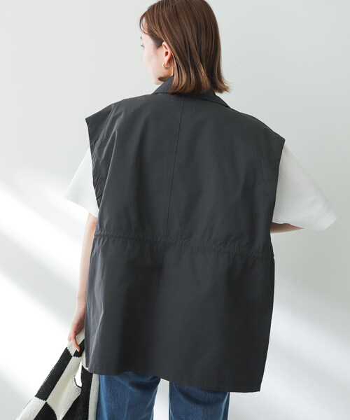 SENSE OF PLACE by URBAN RESEARCH(センスオブプレイスバイアーバンリサーチ)の「2WAYミリタリージャケット(ミリタリージャケット・レディース・CHARCOAL/KHAKI/IVORY・one)」の18枚目の写真