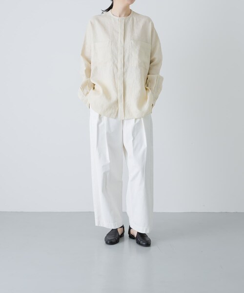 かぐれ（カグレ）の「コットンテーパードイージーパンツ（その他パンツ・レディース・OFF/PINK/BLUE・Free）」の18枚目の写真