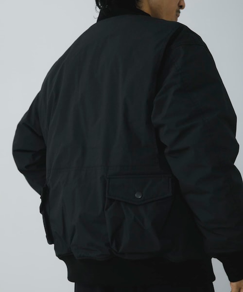 URBAN RESEARCH（アーバンリサーチ）の「MODMNT　AVIATOR JKT（その他アウター・メンズ・BLK/KHA・M/L/XL）」の6枚目の写真