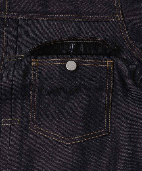 URBAN RESEARCH(アーバンリサーチ)の「MOMOTARO JEANS SILK DENIM JACKET 15oz(テーラードジャケット・メンズ・ID・XS/S/M/L/XL/XXL)」の5枚目の写真