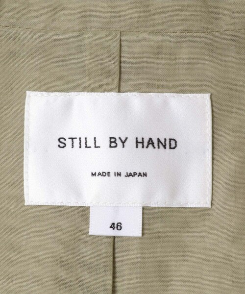 URBAN RESEARCH DOORS（アーバンリサーチドアーズ）の「STILL BY HAND　AIRY 2B JACKET（テーラードジャケット・メンズ・BLACK/KHK BEIGE/SLATE GREY・46/48）」の16枚目の写真