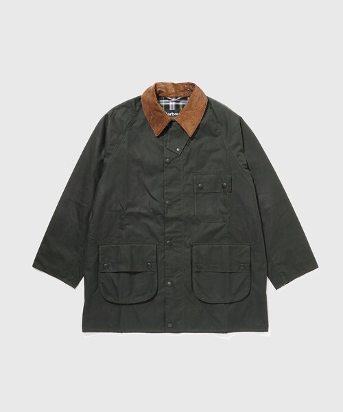 ADAM ET ROPE'（アダムエロペ）の「【Barbour/バブアー】OS SOLWAY WAX JACKET（その他アウター・メンズ・ブラック/カーキ・36/38/40）」の5枚目の写真