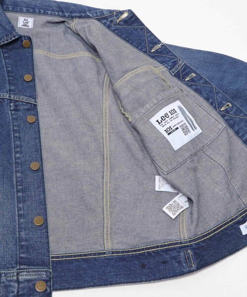 URBAN RESEARCH Sonny Label（アーバンリサーチサニーレーベル）の「Lee　101 ANNIV.RIDERS 101-J（デニムジャケット・メンズ・MID USED・M/L）」の15枚目の写真