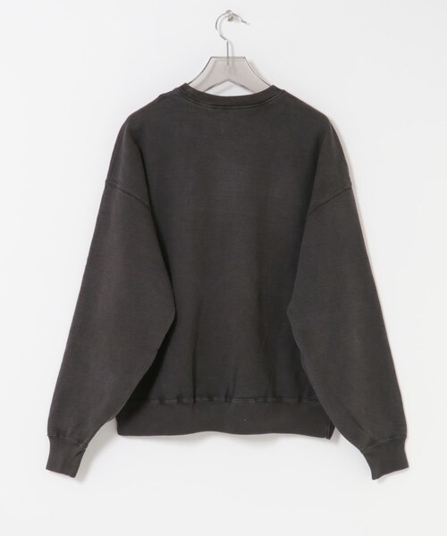 URBAN RESEARCH（アーバンリサーチ）の「LOGIC ONE PIGMENT SWEAT（スウェット・メンズ・BLACK/GREEN/ORANGE・M/L）」の14枚目の写真