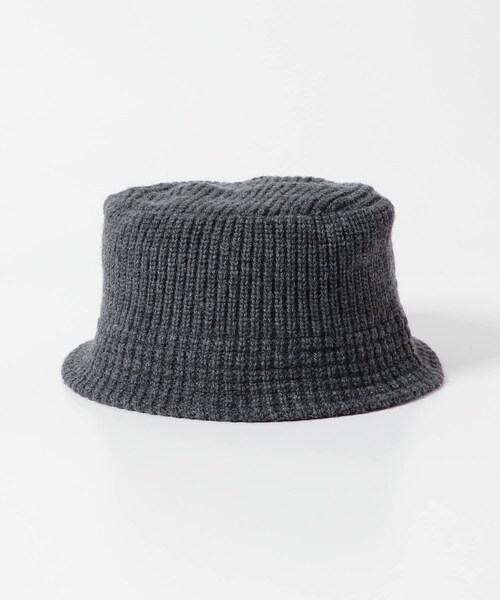 SENSE OF PLACE by URBAN RESEARCH(センスオブプレイスバイアーバンリサーチ)の「ニットバケットハット(ハット・メンズ・BLACK/GRAY/KHAKI・one)」の9枚目の写真