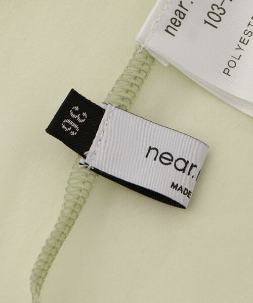 ROPE'（ロペ）の「【near.nippon（ニアー ニッポン）】SHEER HIGH NECK TOPS｜トップス（その他トップス・レディース・モスグリーン/ブラック・F）」の13枚目の写真
