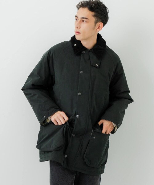 URBAN RESEARCH(アーバンリサーチ)の「『別注』Barbour / URBAN RESEARCH PADDED OS BEAUFORT(テーラードジャケット・メンズ・black/navy・36/38/40/42)」の8枚目の写真