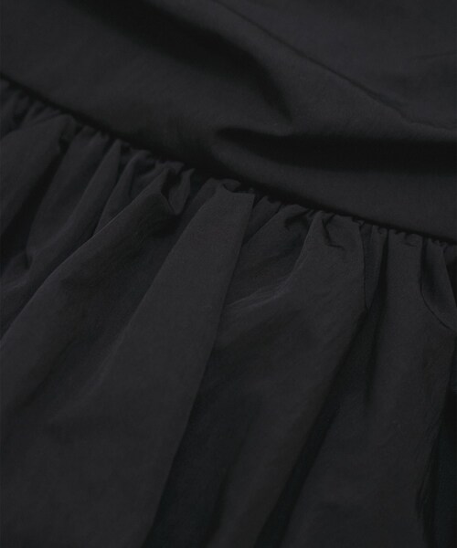 VIS(ビス)の「コサージュ付きバルーンナイロンビスチェ(その他トップス・レディース・ブラック/キナリ・F)」の20枚目の写真