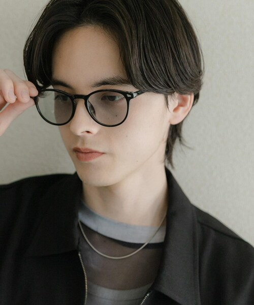 SENSE OF PLACE by URBAN RESEARCH（センスオブプレイスバイアーバンリサーチ）の「ボスリントンサングラス（メガネ・メンズ・BLACK/GRAY/BLUE・One）」の6枚目の写真