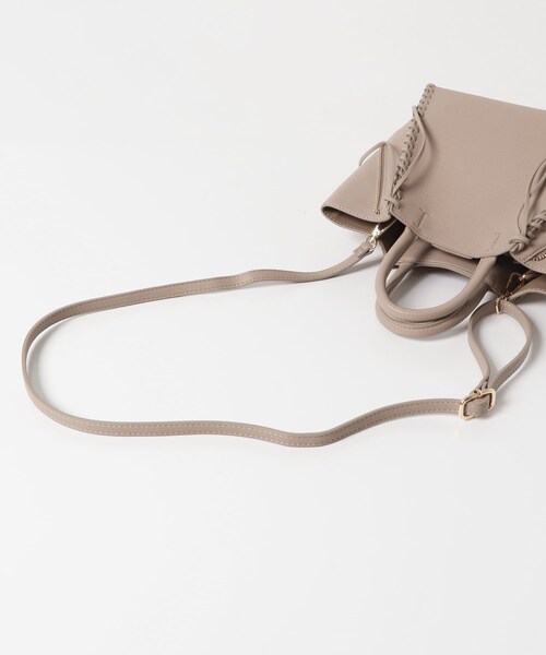 URBAN RESEARCH ROSSO（アーバンリサーチロッソ）の「サイドジップミニトート（ショルダーバッグ・レディース・GREIGE/BROWN/BLACK・-）」の15枚目の写真