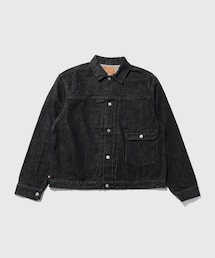 ADAM ET ROPE'（アダムエロペ）の「【BONCOURA/ボンクラ】1ST型 Gジャン ブラック（デニムジャケット・メンズ）」
