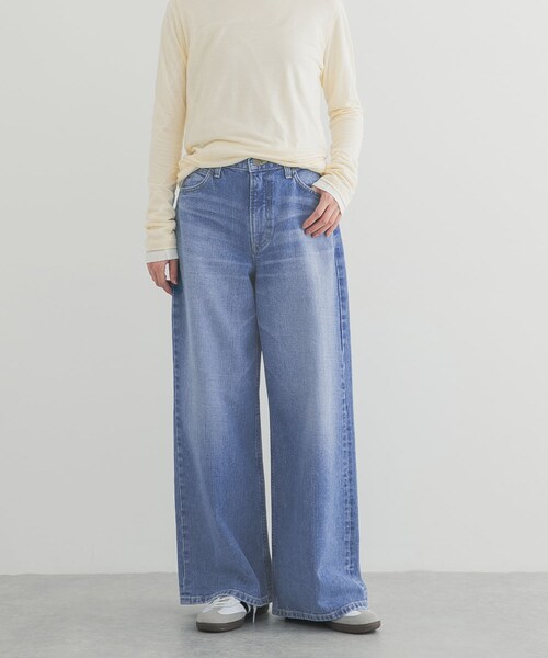 URBAN RESEARCH DOORS(アーバンリサーチドアーズ)の「『別注』Lee101×DOORS WIDE PANTS(デニムパンツ・レディース・ONE WASH/USED/BLUE OW・XS/S/M/L)」の21枚目の写真
