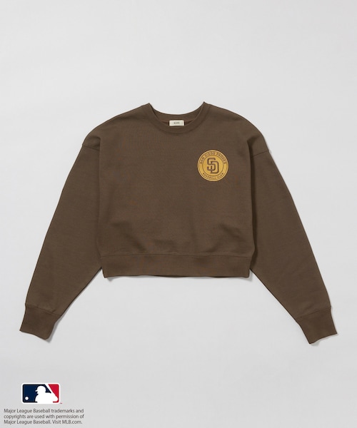 ROPE'(ロペ)の「【MLB COLLECTION BY JUN】ロゴスウェット(スウェット・レディース・グレー/ダークブラウン/ネイビー・F)」の13枚目の写真