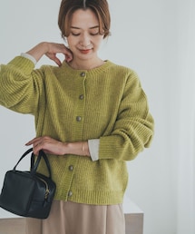 URBAN RESEARCH DOORS | ハミルトンウール畦クルーネックカーディガン(カーディガン/ボレロ)