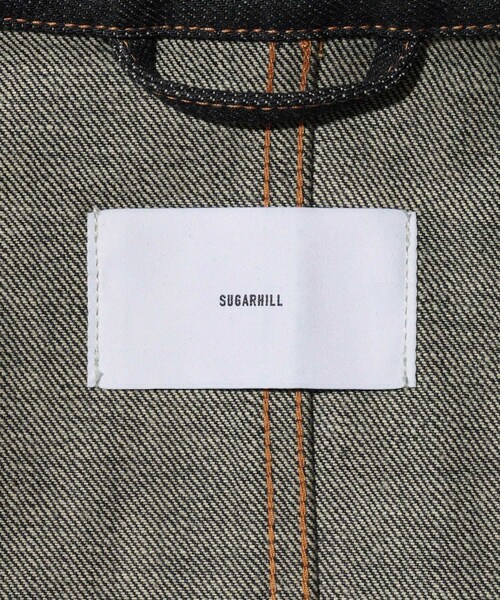 ADAM ET ROPE'(アダムエロペ)の「【SUGARHILL/シュガーヒル】CLASSIC DENIM JACKET(デニムジャケット・メンズ・ネイビー・2/3)」の13枚目の写真