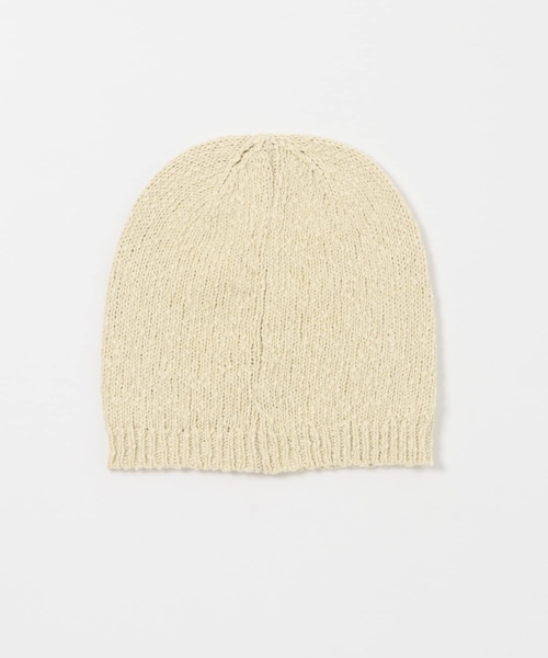 KBF（ケイビーエフ）の「スラブニットビーニー（ニットキャップ/ビーニー・レディース・IVORY/BLACK・One）」の4枚目の写真
