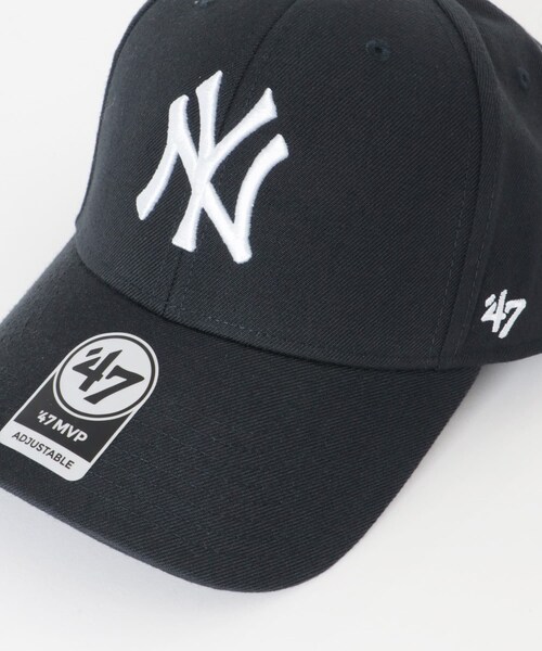 SENSE OF PLACE by URBAN RESEARCH（センスオブプレイスバイアーバンリサーチ）の「FORTY SEVEN　47 MVP S.B Collection NY（キャップ・メンズ・BLACK/NAVY/BROWN・one）」の14枚目の写真