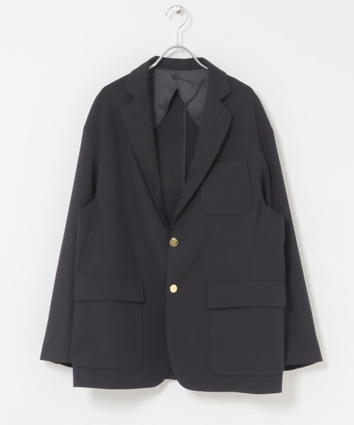 URBAN RESEARCH DOORS(アーバンリサーチドアーズ)の「FORK&SPOON キャリーマンテーラードジャケット(テーラードジャケット・メンズ・NAVY/CHARCOAL・4/5)」の18枚目の写真