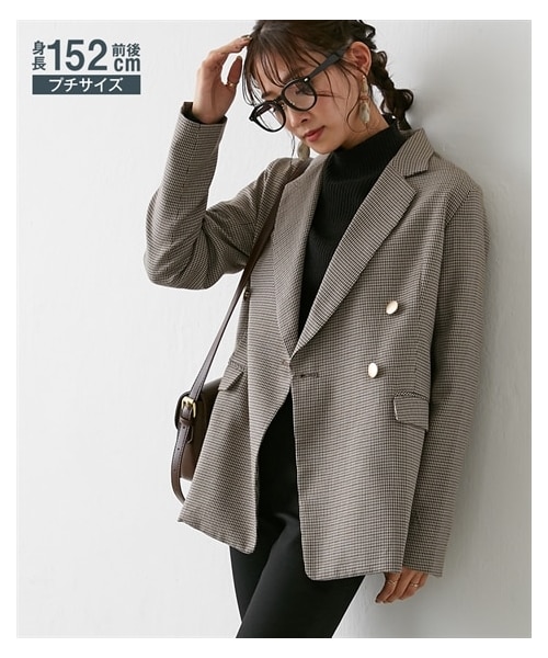 最終価格　ノッティンガムフォレスト　レディース　ジャケットネイビー 国内未発売 セール】 T／Rツイル Wブレスト テーラード ネイビー