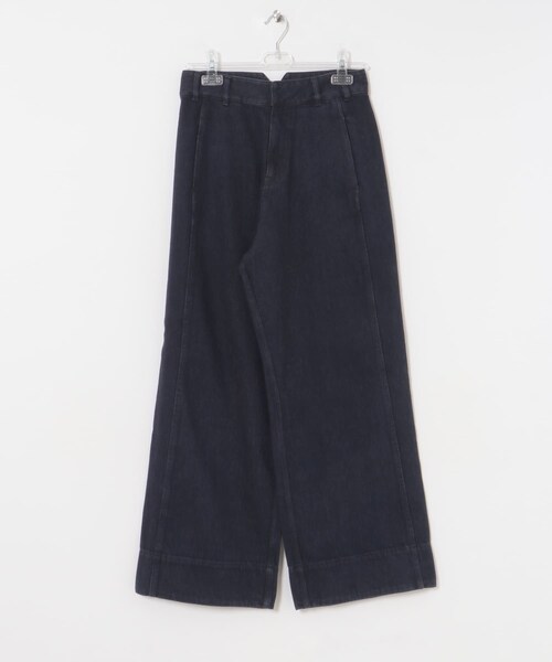 LAATO（ラート）の「denim wide pants（デニムパンツ・レディース・デニム/ミッドナイト・S/M/TALL）」の4枚目の写真