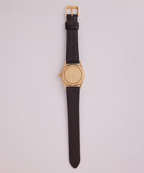 ADAM ET ROPE'（アダムエロペ）の「《別注》【VAGUE WATCH CO. for ADAM ET ROPE'】 FLATBACK WRISTWATCH(LEATHER BELT)（アナログ腕時計・メンズ・ゴールド・F）」の16枚目の写真