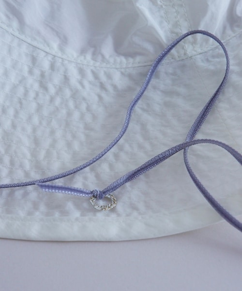 ADAM ET ROPE'(アダムエロペ)の「【J'aDoRe・一部店舗限定】【chisaki(チサキ)】Hana(ハット・レディース・ホワイト系/オリーブ・F)」の19枚目の写真