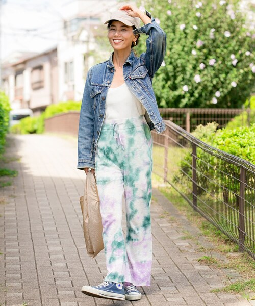 URBAN RESEARCH Sonny Label（アーバンリサーチサニーレーベル）の「Sayaka Shibuki Tie dye pants（その他パンツ・レディース・タイダイ/ベージュ・FREE）」の20枚目の写真