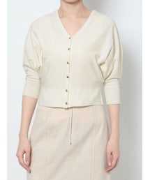 LAGUNAMOON | ゴールドボタンドルマンニットカーディガン(カーディガン/ボレロ)