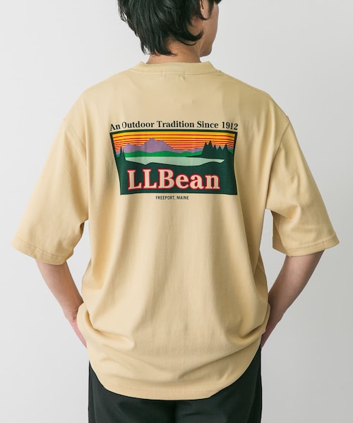 URBAN RESEARCH DOORS（アーバンリサーチドアーズ）の「L.L.Bean　Back Katahdin-T-shirts（Tシャツ/カットソー・メンズ・Off white/Black/Birch/Navy/Yellow・M/L/XL）」の5枚目の写真