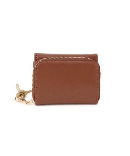 ROPE' PICNIC（ロペピクニック）の「コードストラップ付き三つ折りウォレット（財布・レディース・ブラック/ブラウン/ベージュ系・F）」の11枚目の写真