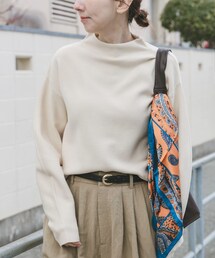 ITEMS URBANRESEARCH（アイテムズ アーバンリサーチ）の「『イージーケア/静電気防止』ボトルネックニットプルオーバー（ニット/セーター）」