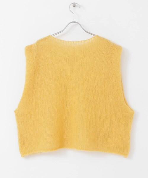 URBAN RESEARCH（アーバンリサーチ）の「『別注』WANDERUNG×URBAN RESEARCH　ニットベスト（ベスト・レディース・Purple/Gray/Yellow・FREE）」の14枚目の写真