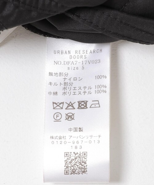 URBAN RESEARCH DOORS(アーバンリサーチドアーズ)の「FORK&SPOON SORONAリバーシブルブルゾン(ブルゾン・メンズ・BLACK/KHAKI/BEIGE・4/5)」の19枚目の写真