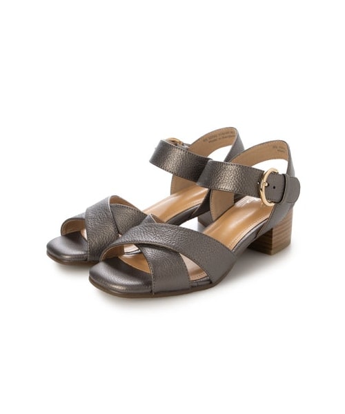 ing（イング）の「イング ing 【WEB限定】【3E】ストラップクロスサンダル （サンダル・レディース・BL/BR/KH/SV/OG/BG/SVM/BZ・225/22.5cm/230/23cm/235/23.5cm/240/24cm/245/24.5cm）」の3枚目の写真